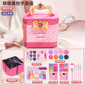 Kids' makeup table playset toy - nail polish, princess makeup box, pretend play, parent-child interaction
