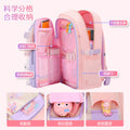 2025 cross-border ergonomic school backpack for kids - lightweight, load-reducing, new design for elementary school students - wholesale