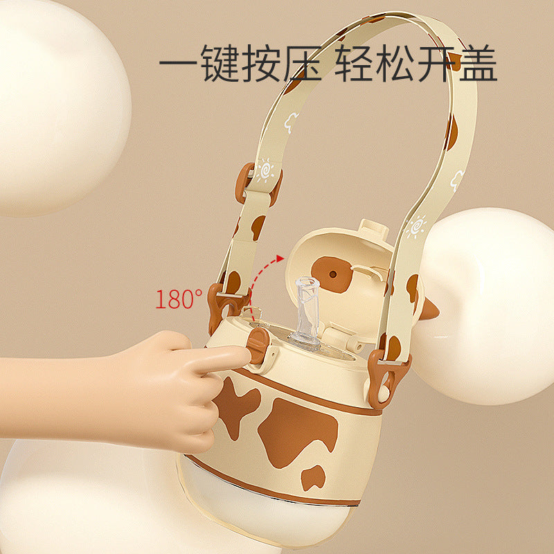 Newborn baby training cup ppsu kids water cup 300ml straw cup baby drinking cup for kindergarten and school