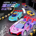 temperature-changing alloy car toy boy racing model kidsren's artificial car model metal sports car wholesale