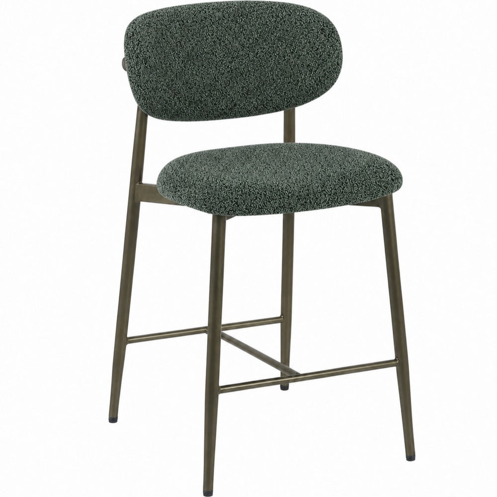 Minimalist bar stool, stain-resistant bar chair, corrosion-resistant iron art home bar stool, light luxury minimalist modern commercial bar stool