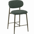 Minimalist bar stool, stain-resistant bar chair, corrosion-resistant iron art home bar stool, light luxury minimalist modern commercial bar stool