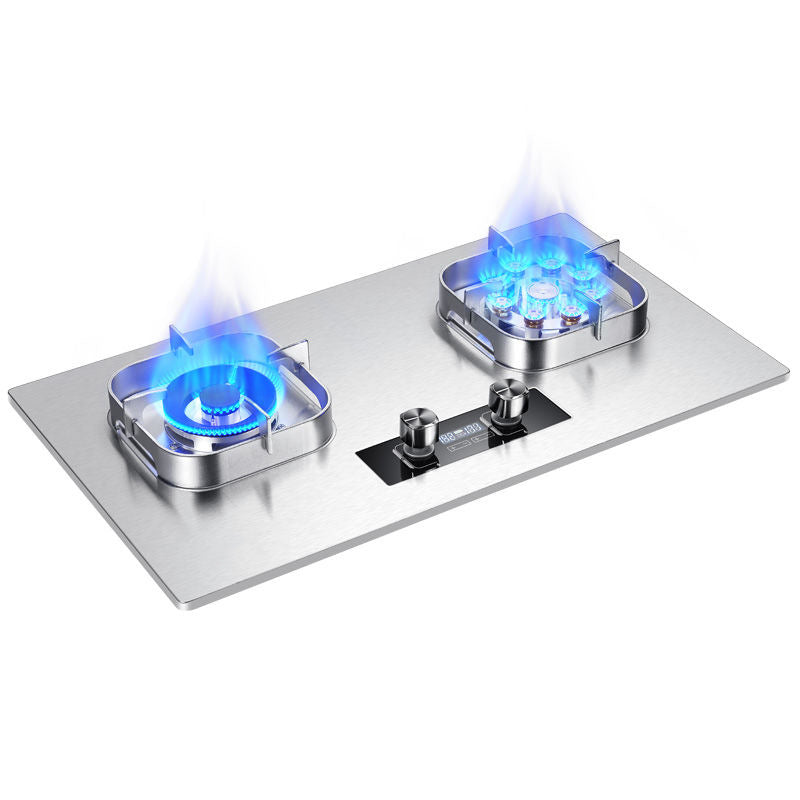 German-engineered high-power gas stove - home use, double burner, countertop/built-in, natural gas/lpg compatible, new energy-efficient cooktop