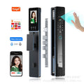 Smart lock 3d face recognition fingerprint lock fully automatic smart door lock home entry door anti-theft electronic lock in stock