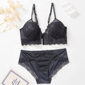 fashionlace bra suit push-up front button push-up breast adjustment women's bra