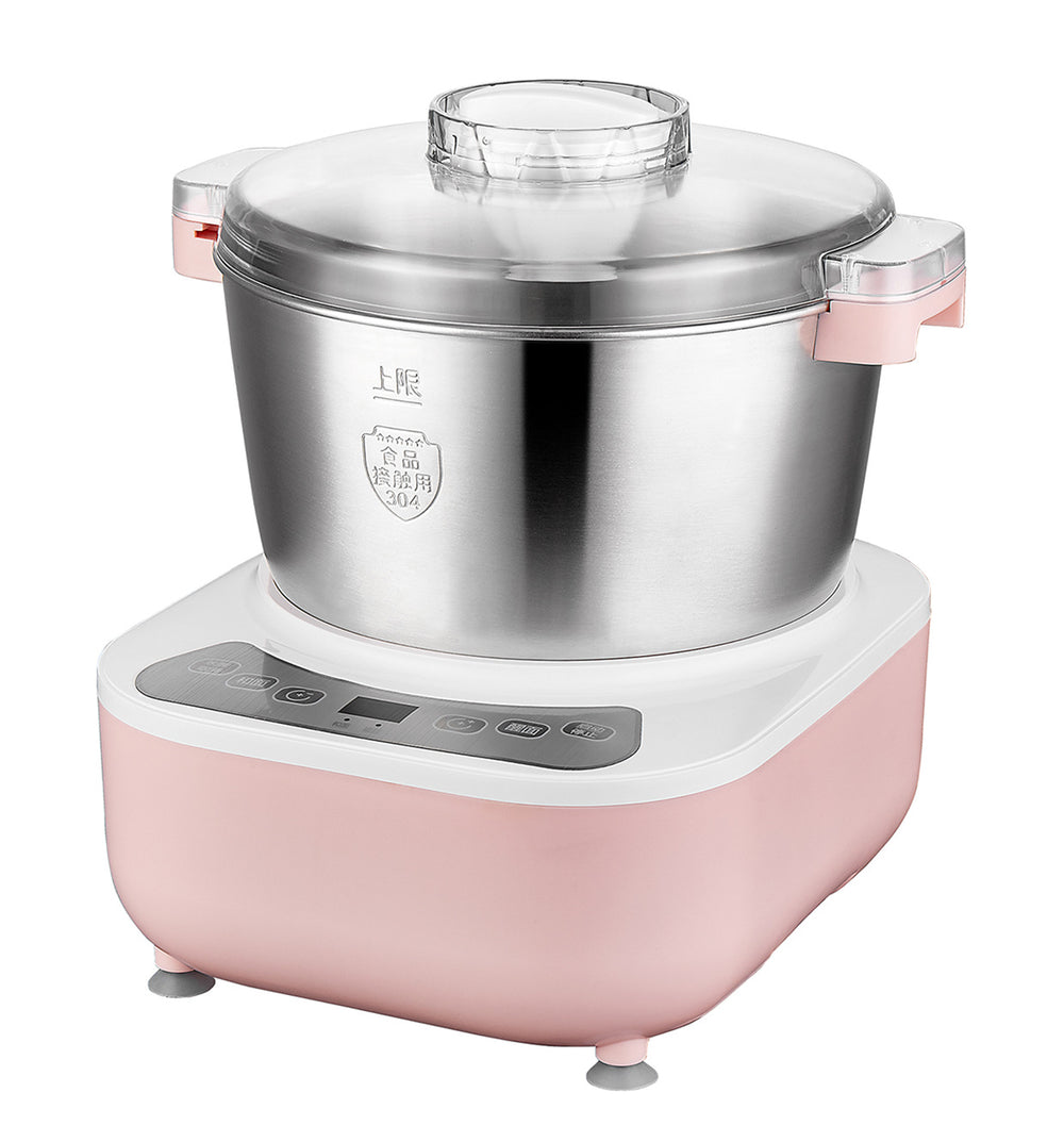 5l multifunctional household smart dough mixer - constant temperature fermentation & kneading, countertop noodle maker - us plug, cross-border e-commerce