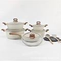 12pcs soup pot, spatula and spoon set