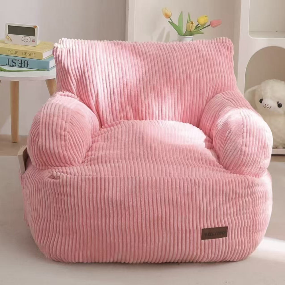 Amazon cross-border compressed kids sofa lazy sofa chair living room baby sofa floor seat for home lazy sofa