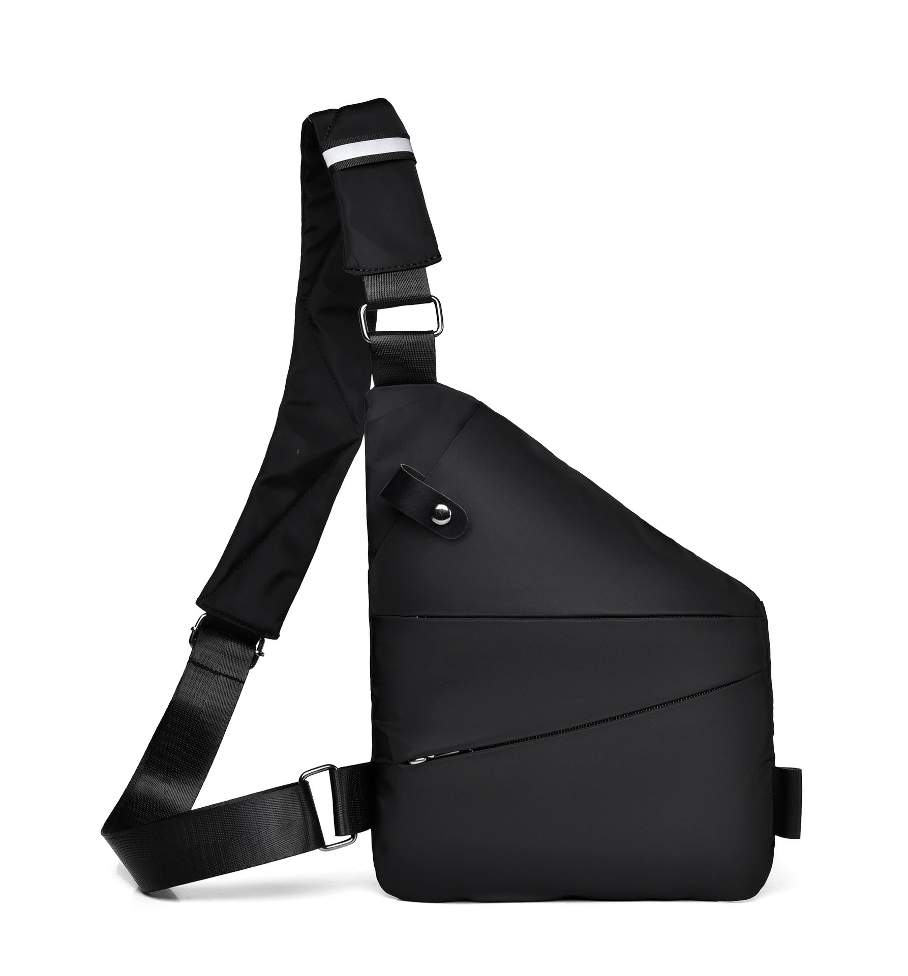 Cross-border  new shoulder bag men's leisure sports light breast bag outdoor leisure messenger bag wholesale delivery
