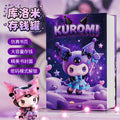 Labubu cartoon animation piggy bank new arrival book style girl girl safe savings box exquisite book cover imitation