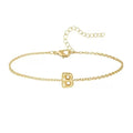 hot-selling 26-letter anklet for women, versatile minimalist creative ankle chain, niche initial beach style new anklet jewelry