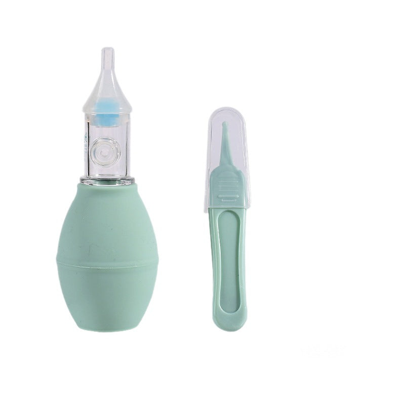 Bao hui baby nasal aspirator - gentle nose cleaner for infants and toddlers - sinus congestion relief & snot removal tool