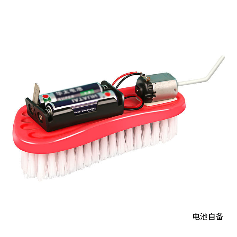 Science experiment DIY brush car technology small production kindergarten science experiment handmade material package maker teaching aids