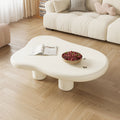 Scandinavian modern casual cloud coffee table living room for home small apartment special-shaped tea table cream style popular tableaccessible luxury