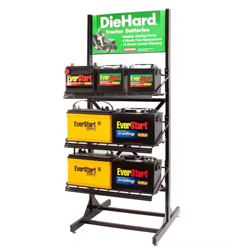 Source Factory Durable Repair Shop 4S Shop Car Battery Display Rack Storage Rack