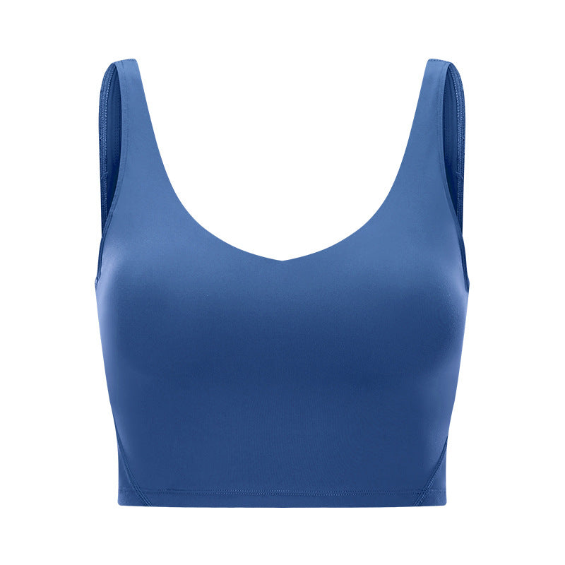 new arrival beautiful back push-up sports intimates women's running high-intensity yoga bra sports vest s2054