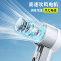 New transparent mecha high-speed fan, 100-level stepless speed adjustment, outdoor handheld cooling fan - factory wholesale