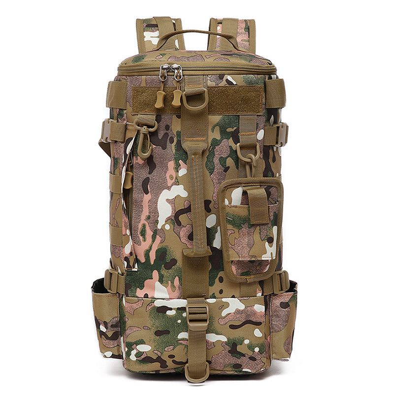 Cross-border Luya bag Multifunctional dry and wet separation fishing bag Large capacity outdoor backpack Can be mounted with sling fishing gear