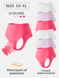 exclusive multi-color combination high waist seamless underwear women's sports yoga ice silk quick-drying anti-embarrassment line underwear
