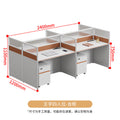 King-size four-seater sofa with storage cabinet