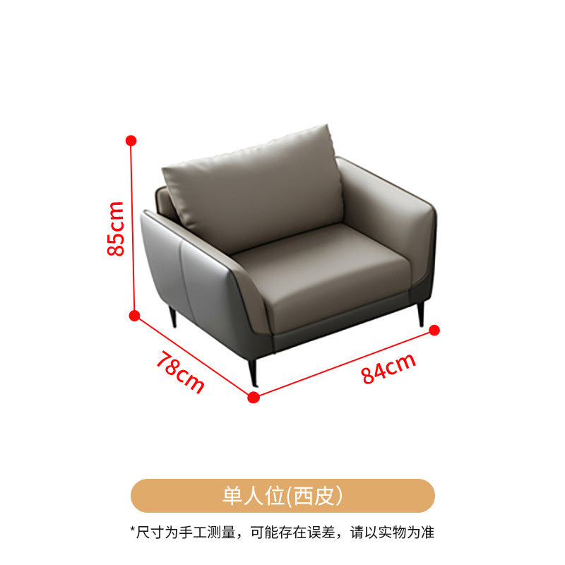 Saint li office sofa coffee table office reception lounge small apartment minimalist sofa
