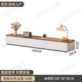 Tv cabinet living room for homenew arrival walnut medievalaccessible luxury small apartment floor-standing coffee table tv cabinet combination