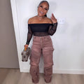European and american style women's jeans - new fashion button-up denim patchwork loose fit jeans for  cross-border e-commerce