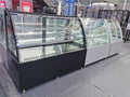 Air-cooled cake display case, glass refrigerated showcase, pastry display cabinet, western dessert refrigerated counter