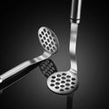 Stainless steel potato masher - baby food supplement tool - perfect for taro, purple sweet potato, and regular potato puree - manual masher and smasher