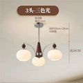 Nordic medieval style living room lamp chandelier modern casual restaurant chandelier study bedroom medieval magic bean chandelier lamp