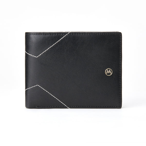 跨境专供男士钱包真皮简约欧美风wallet for man防盗刷钱夹男式