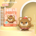 Compatible with lego animal friends series cartoon figurines, educational building blocks, children's bricks, street vendor toys, wholesale gifts