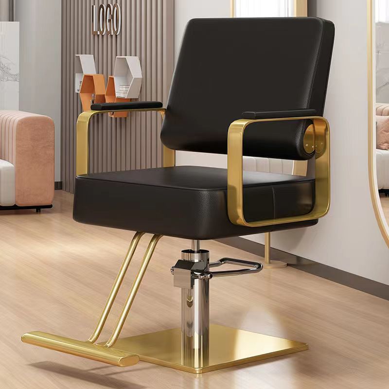 Hairdressing shop special chair hair salon special hair cutting stool classy hairdressing perm and dyeing area adjustable seat hairdressing chair