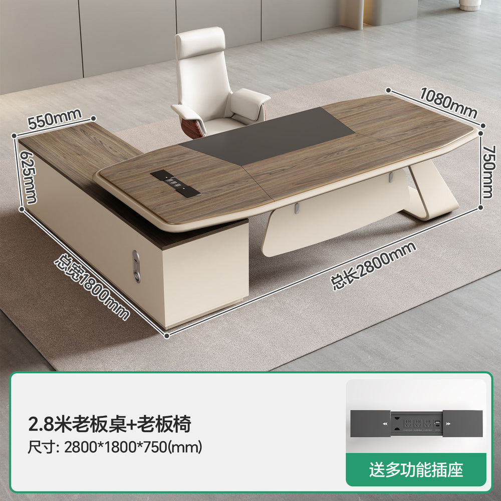 Saint li office desk boss desk casual modern executive desk office desk and chair combination manager desk president