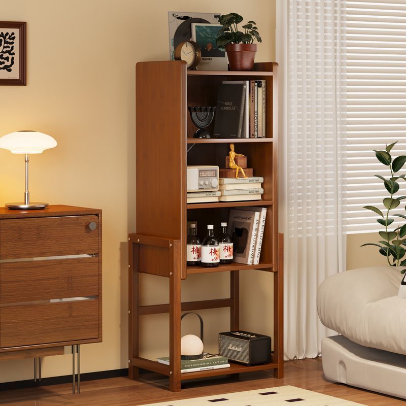 Small bookshelf integrated wall narrow side cabinet living room home floor rack multi-layer storage cabinet