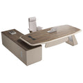 President's desk office desk boss desk casual modern executive desk office desk desk and chair combination manager's desk