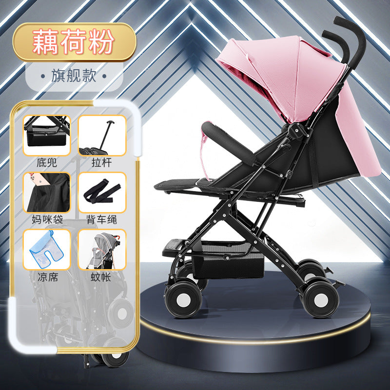 Ultralight baby stroller - convertible, foldable, portable - perfect for outings with your little one!