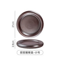 Ceramic steak dinner plate western food light luxury classy sense creative dessert plate for home donut high value dish plate
