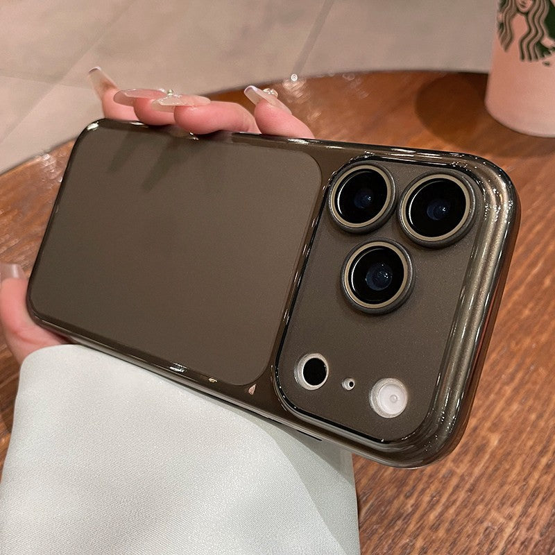 Instantly upgrade to a larger view with this ultra-thin iphone 17 pro max case. featuring a minimalist, soft-touch sandblasted finish, this protective cover is also compatible with iphone 16 and 15