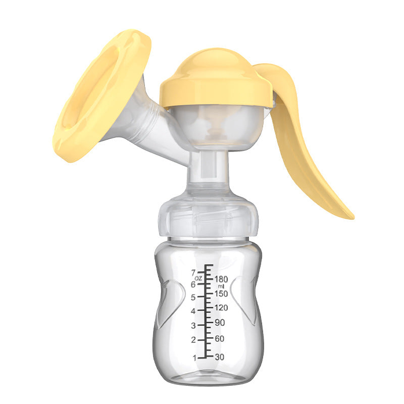 Factory direct sales manual silicone breast pump portable baby breast milk collector pregnant women breast pump manufacturers wholesale
