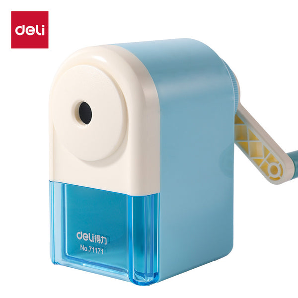 Deli 71171 pencil sharpener, automatic pen feeding, manual pencil sharpener, pencil sharpener, pencil sharpener, pencil sharpener sharpener