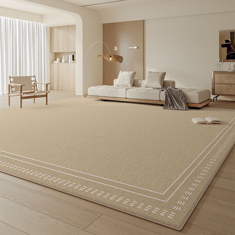 Distribute living room carpets  new style no-wash and wipeable sofa cream style waterproof bedroom bedside high-end floor mat