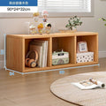Balcony bay window storage cabinet storage rack cabinet storage cabinet plaid cabinet floor-standing single-layer low cabinet bookshelf for home bookcase