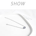 Silver devil's eye bracelet women's european and american cross-border ins micro-inlaid zircon blue eyes inlaid hand jewelry wholesale