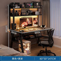 Desk bookshelf all-in-one table with perforated board modern casual bedroom gaming table student for home desktop computer table