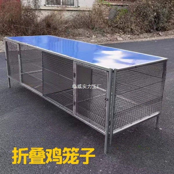 Chicken cage household large breeding cage chicken cage household large 20 anti-weasel chicken cage encryption large