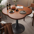 White round table popular living room simple for home commercial dining table small apartment coffee table corner table milk tea shop negotiation table