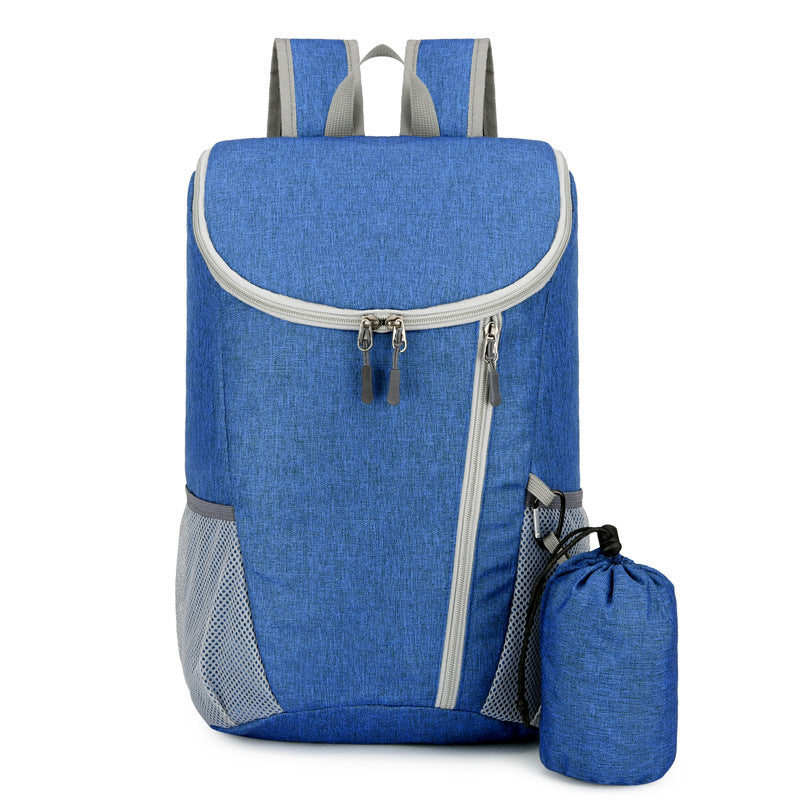 Outdoor folding backpack casual storage bag  new large-capacity backpack outdoor travel sports backpack