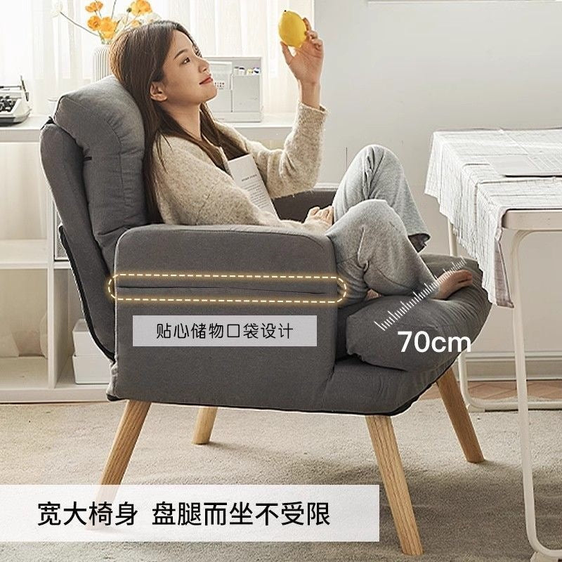 Beanbag sofafor homecomputer chaircomfortable for long sitting office girls bedroom dormitory small sofa chair single sofa