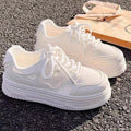 Girls' white sneakers - summer  new collection: kids' breathable mesh athletic shoes, lightweight canvas sneakers for girls and students